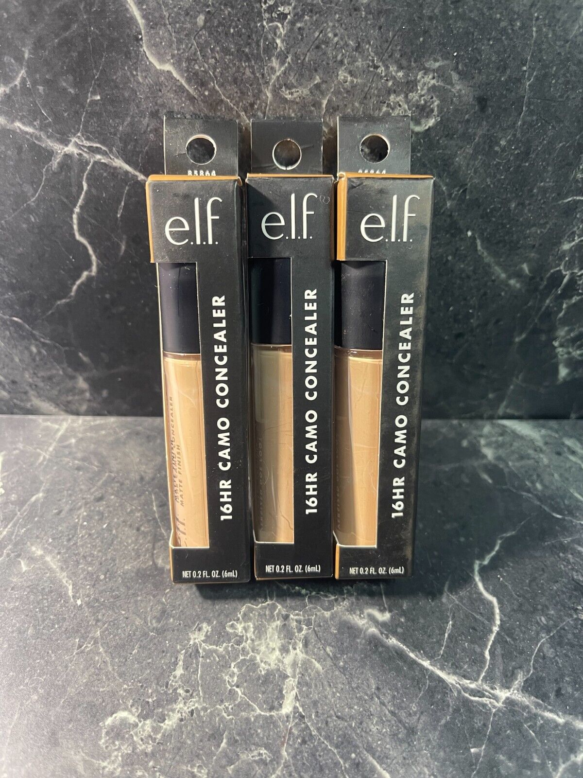 e.l.f. 16hr Camo Concealer Tan Neutral 85864, 3 Pack