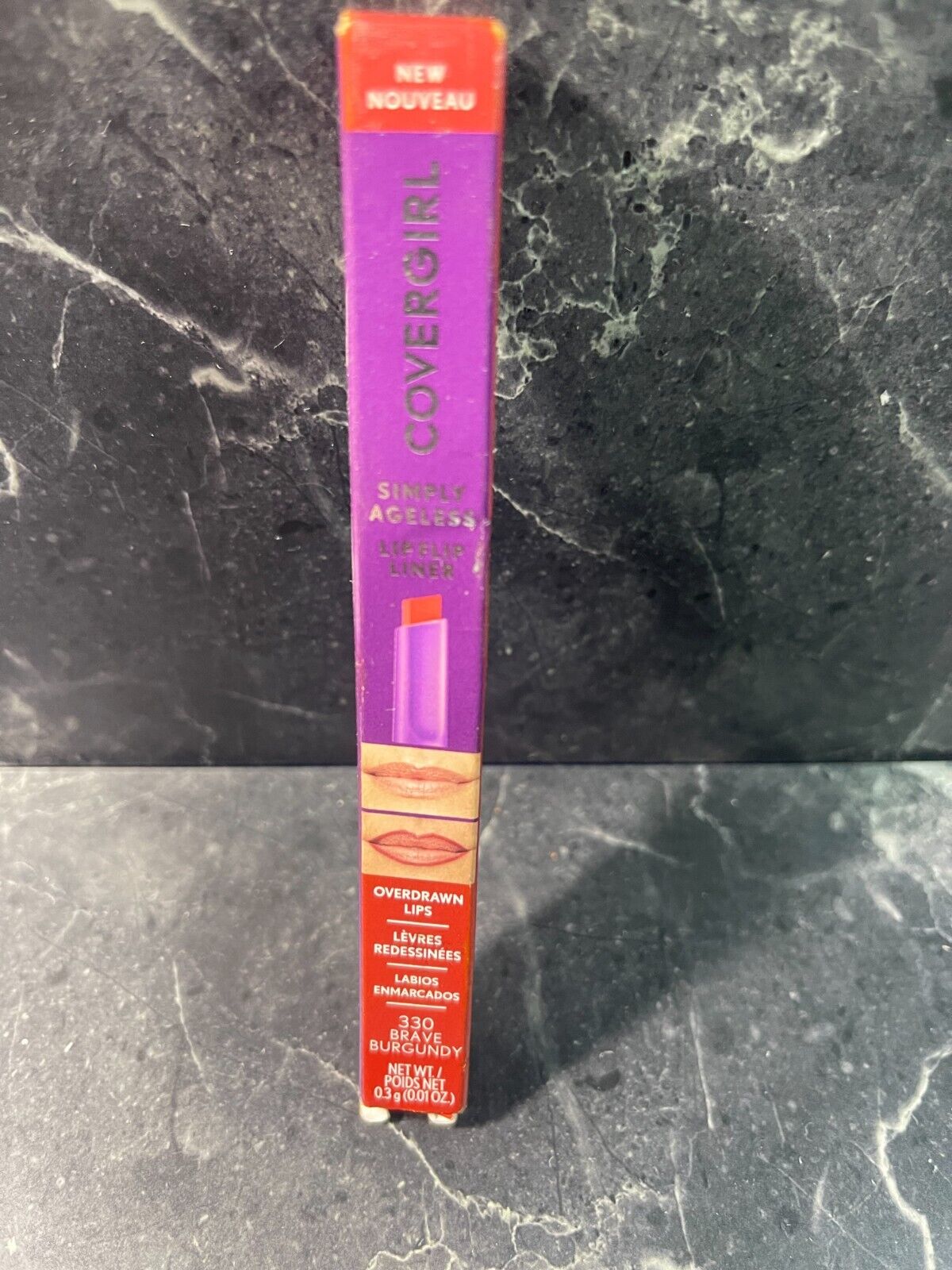 Covergirl Simply Ageless Lip Flip Liner 330 Brave Burgundy