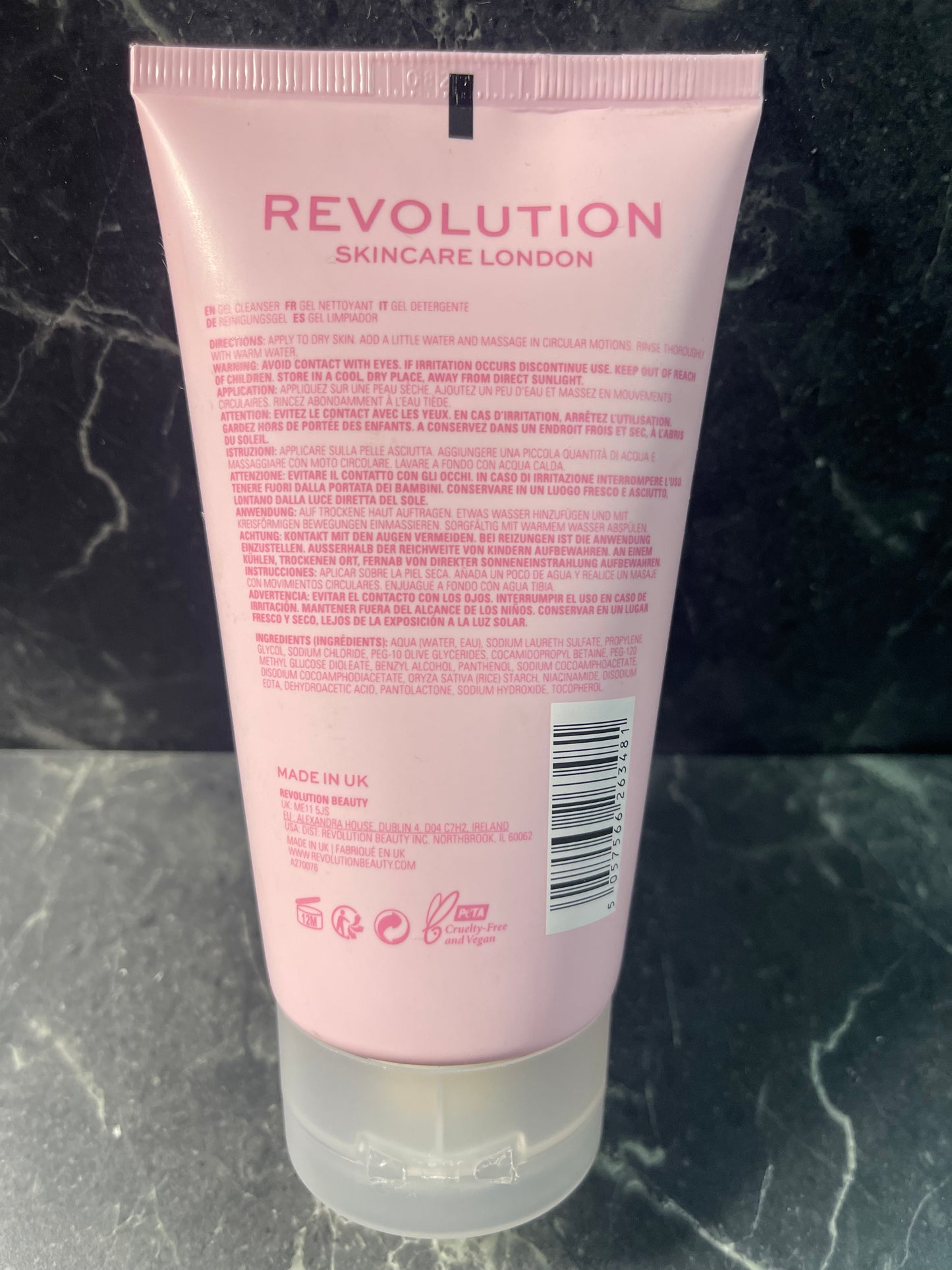 Revolution Skincare Niacinimide Cleansing Facial Gel Remover 5.07