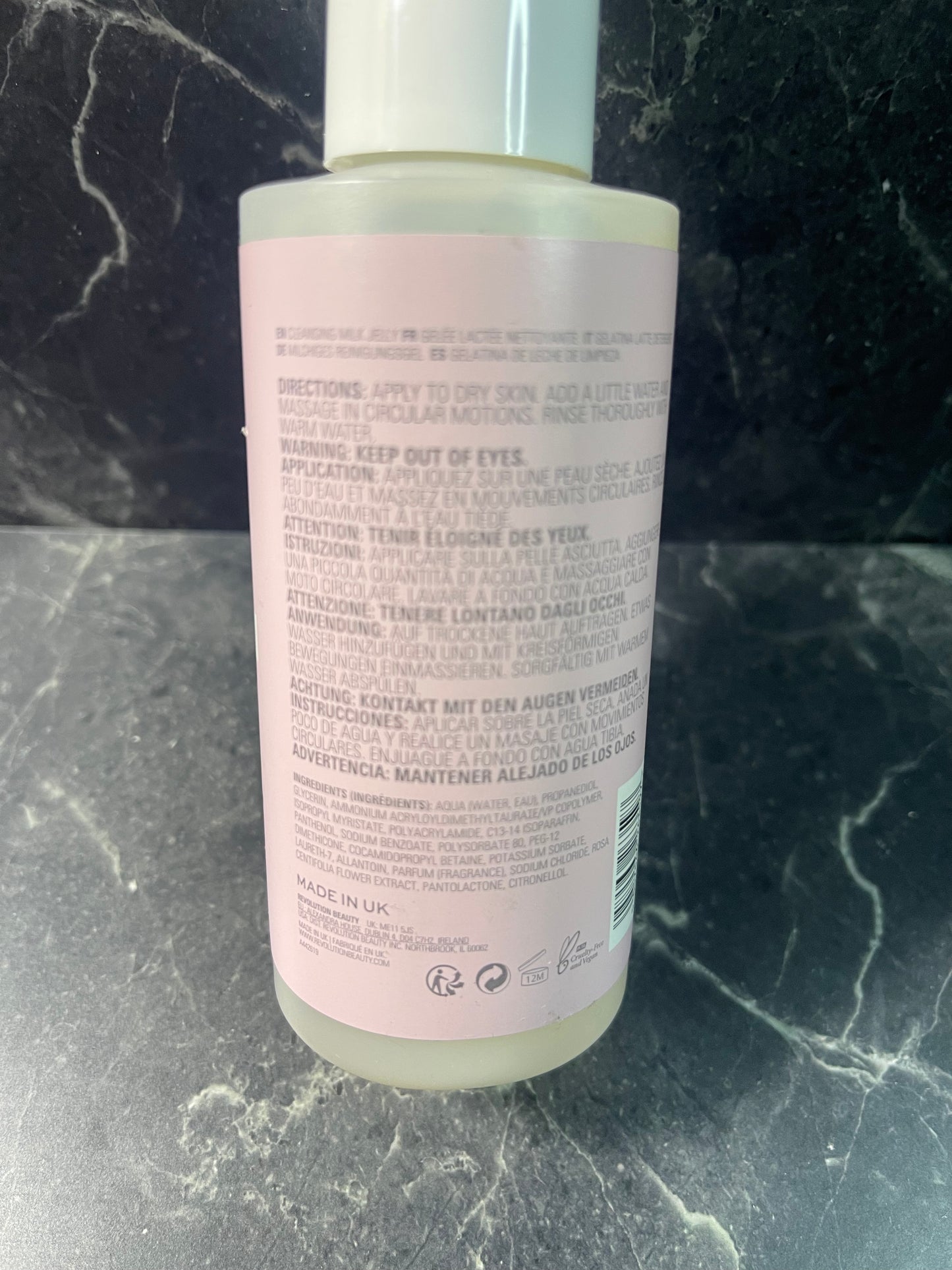 Revolution Skincare Milk Jelly Facial Cleanser 5.07 oz