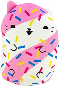 Cats vs Pickles Pawberry Twist 8" Super Soft Squishy Stuffed Bean Filled Plush Toy
