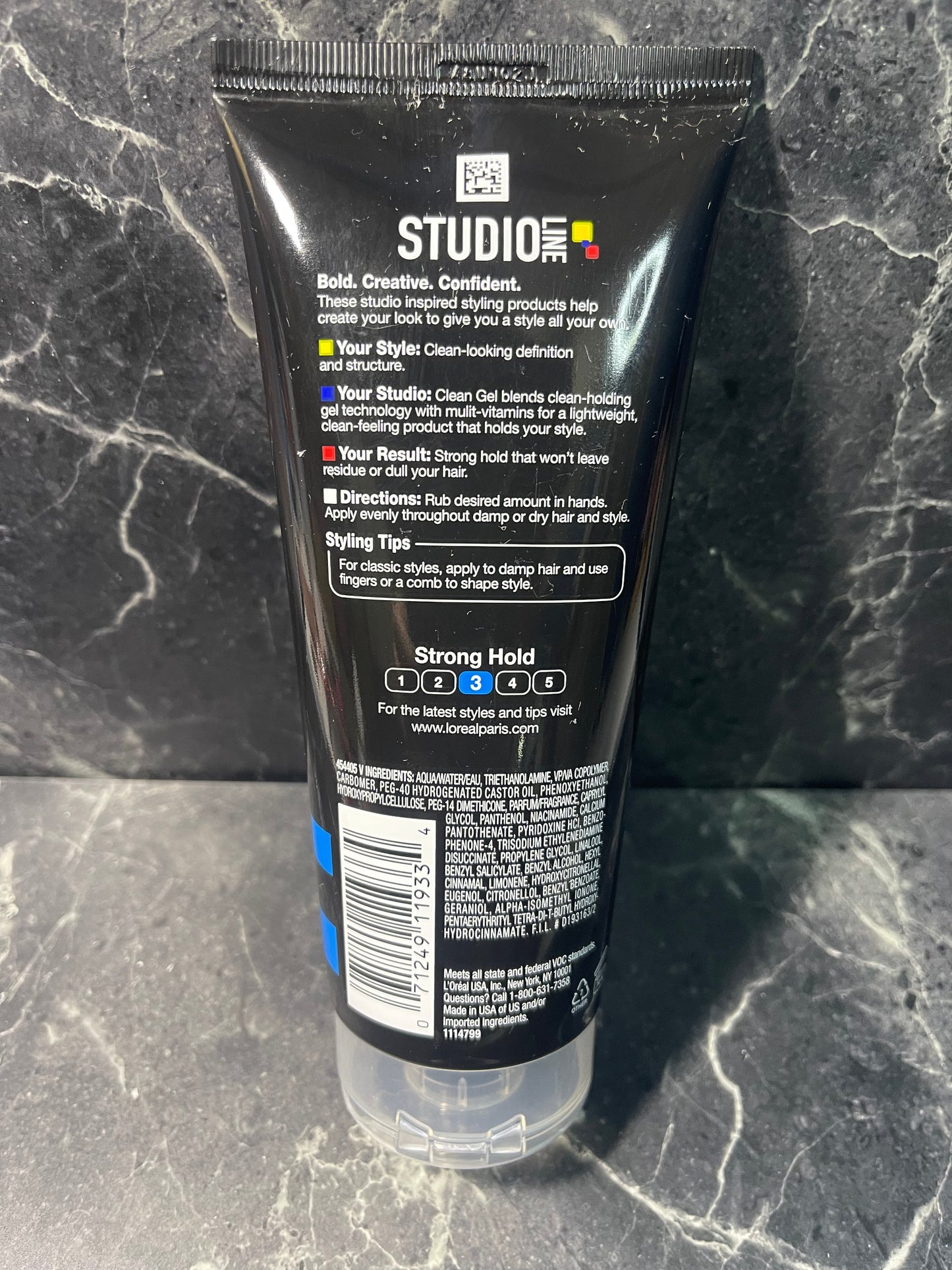 L'Oreal Paris Studio Line Clear Minded Clean Gel - Strong Hold 6.8 oz
