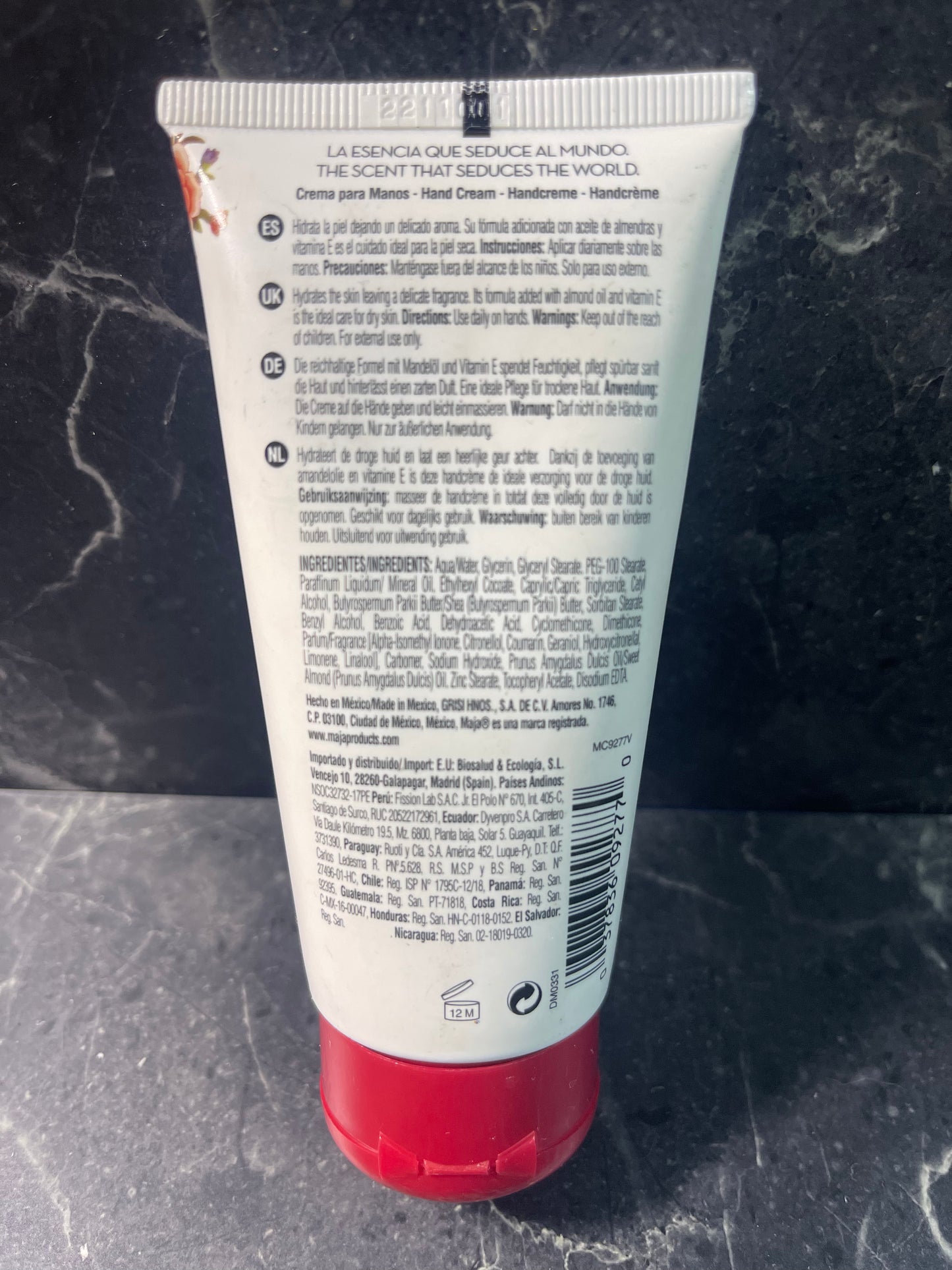 Maja Espana Hand Cream 2.7 oz New