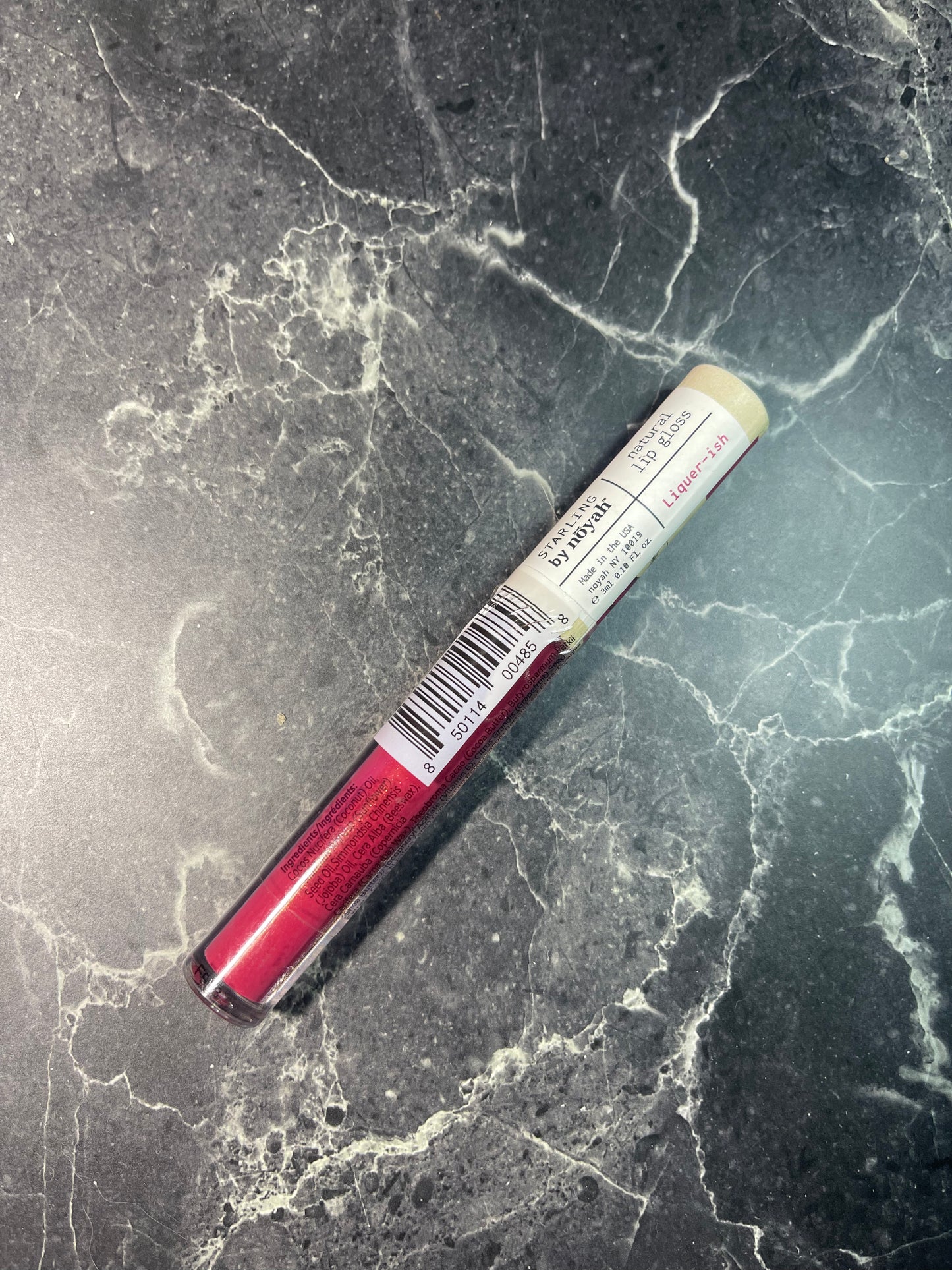 Starling by Noyah Natural Lip Gloss - LIQUER-ISH 0.10 Oz NEW lipstick