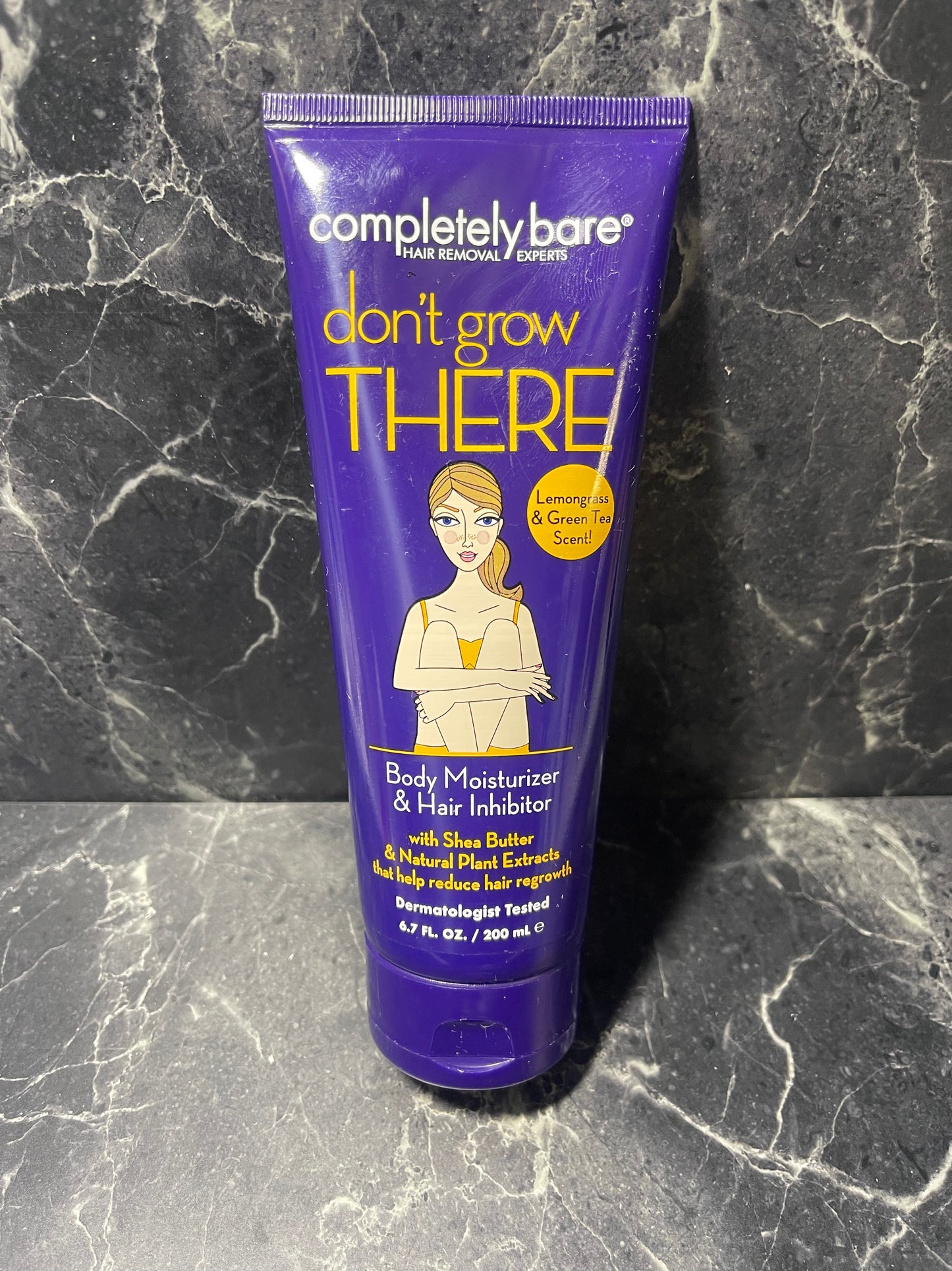 Completely Bare Don't Grow There Body Moisturizer - Hair Inhibitor 6.7 oz