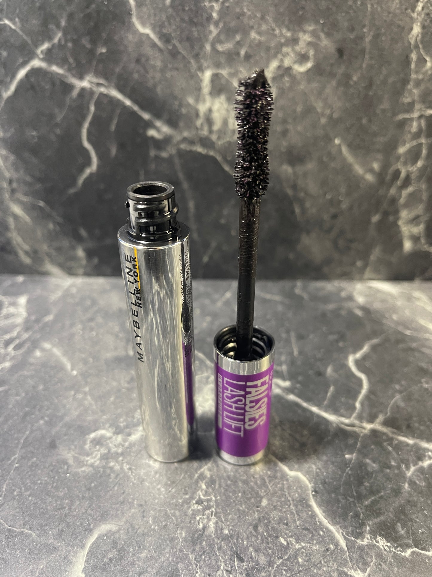 Maybelline Falsies Lashlift and the Colossal open box