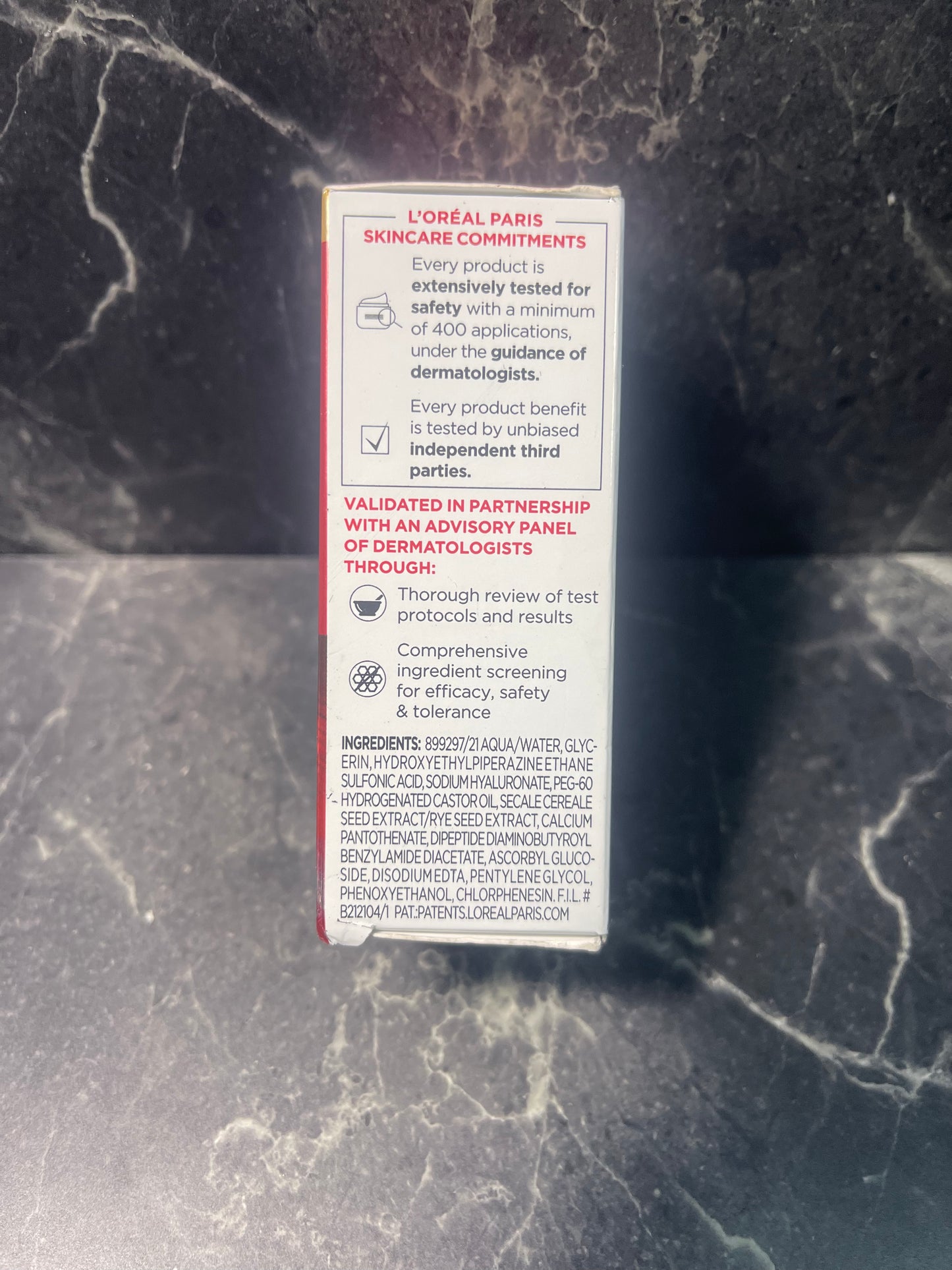 L'Oreal Revitalift Derm Intensives Hyaluronic Acid 0.5oz Trial Size