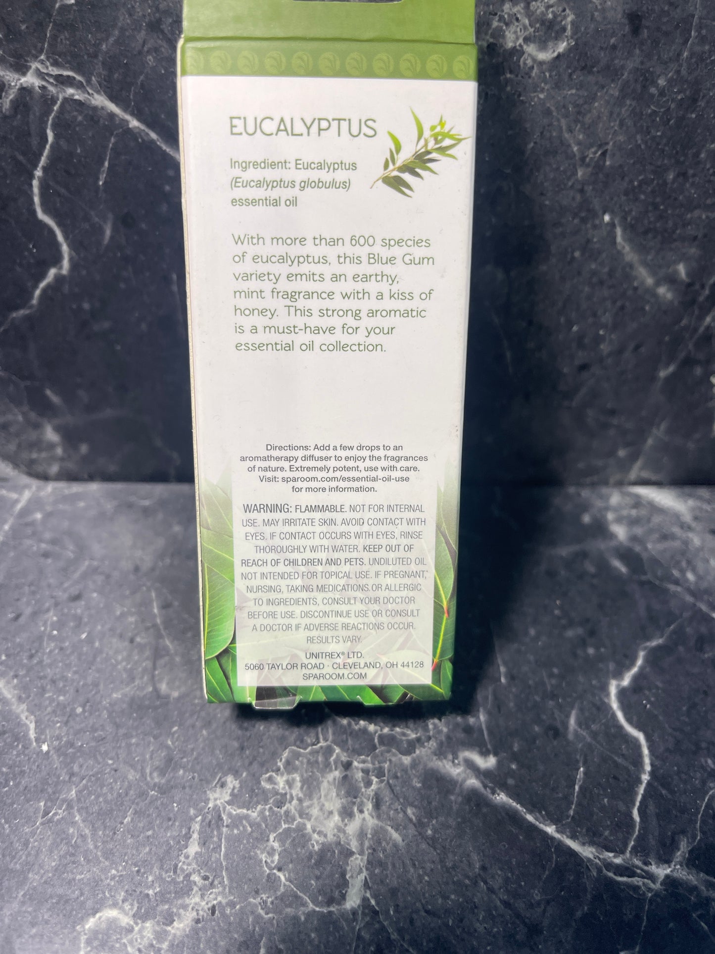 Sparoom 100% Pure Essential Oil Eucalyptus Invigorate 0.33 Fl Oz
