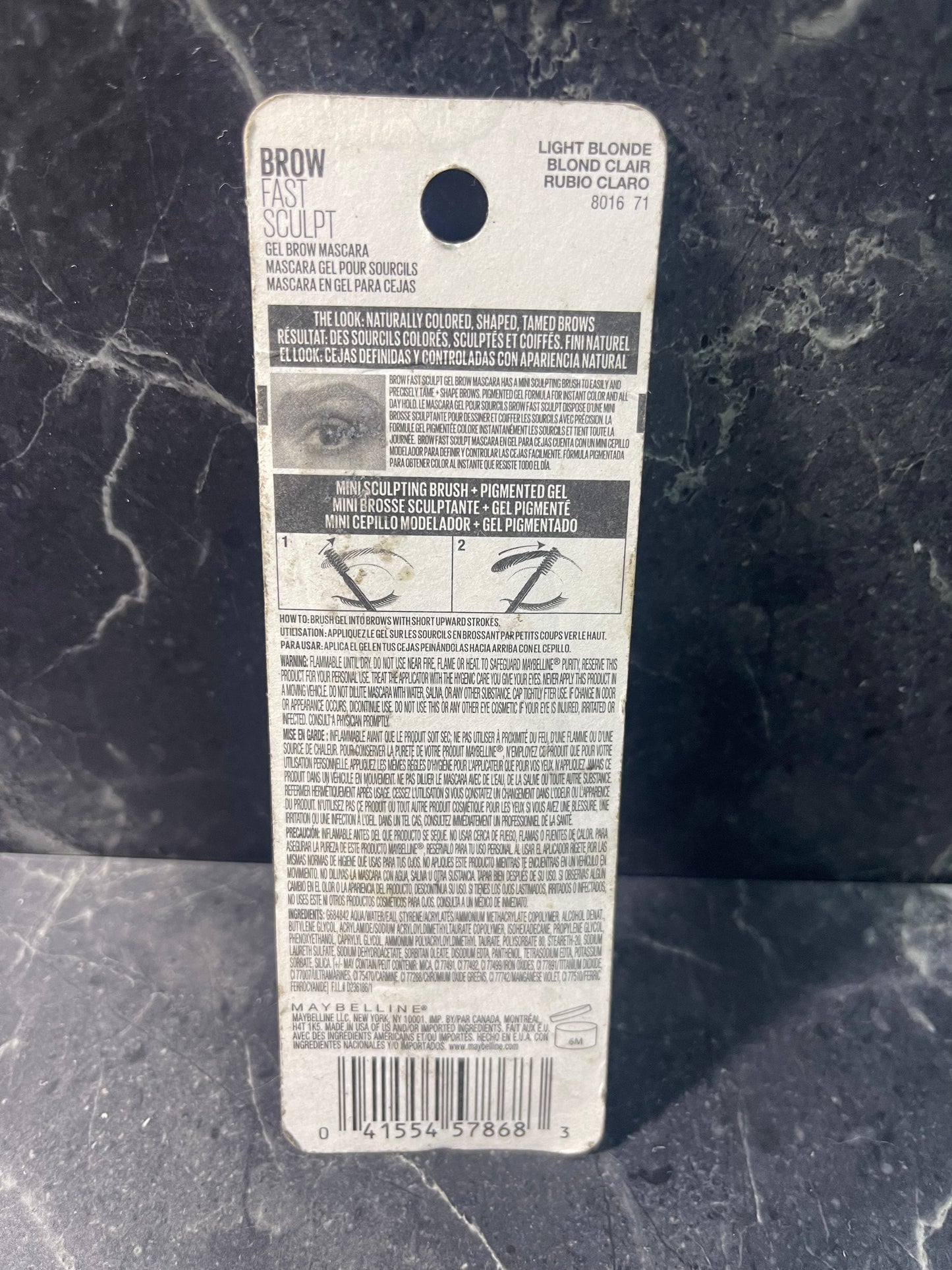 Maybelline New York Brow Fast Sculpt 248 Light Blonde New