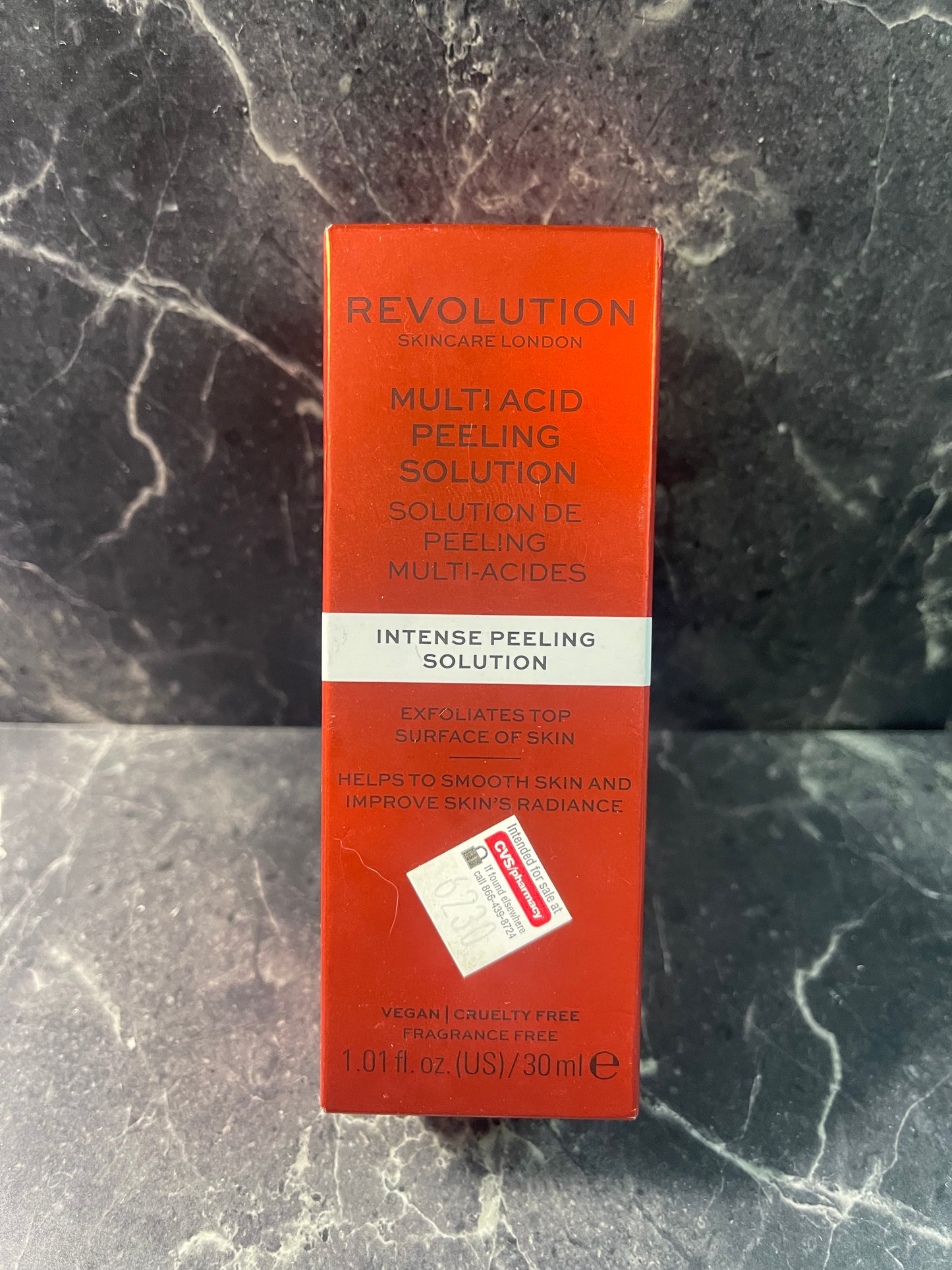Revolution intense peeling Solution Exfoliate 1.01 oz NEW