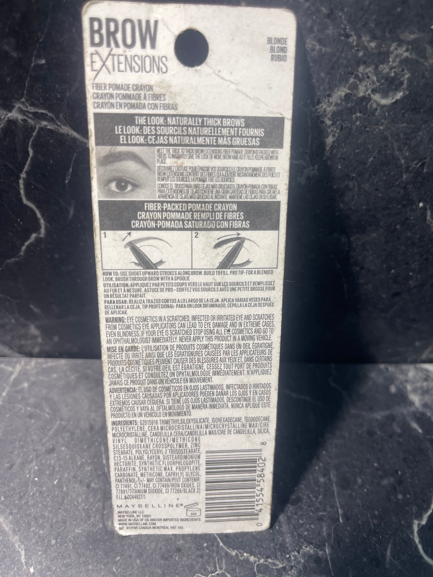 Maybelline New York Brow Fast Sculpt 250 Blonde New