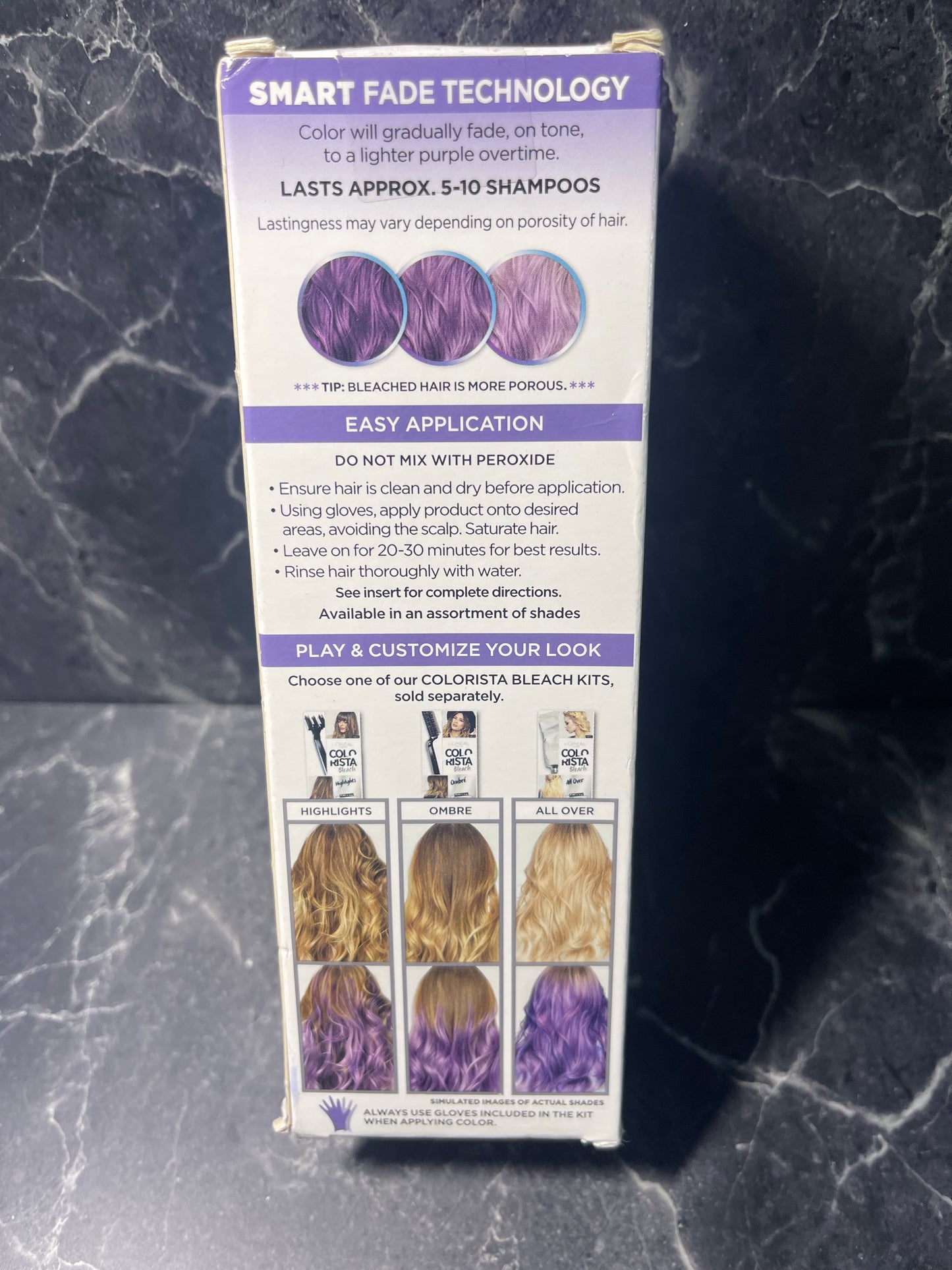 L'Oreal Paris Colorista Semi-permanent color #Purple400