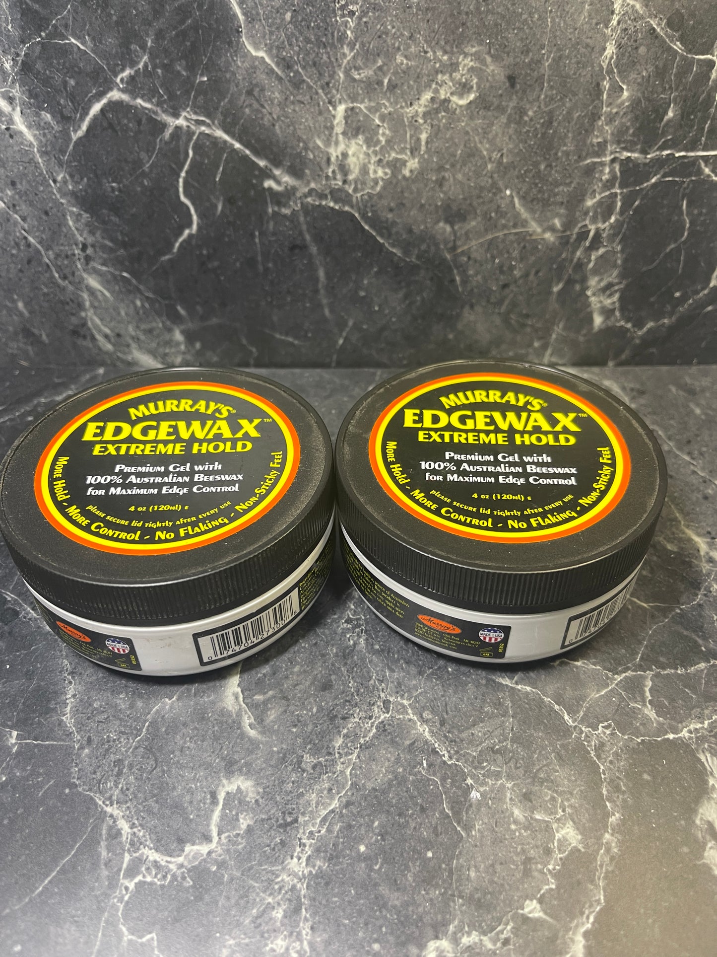 Murray's Edge Wax Extreme Hold 4 oz, 2 Pack
