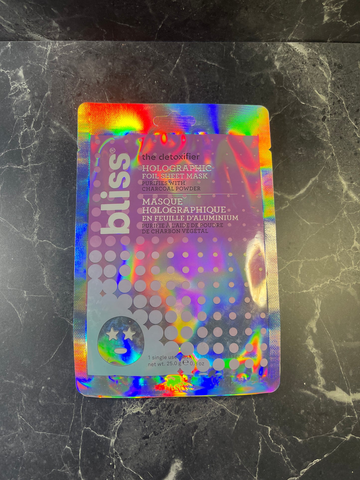 Bliss Holographic Foil Sheet Mask, 5 Pack