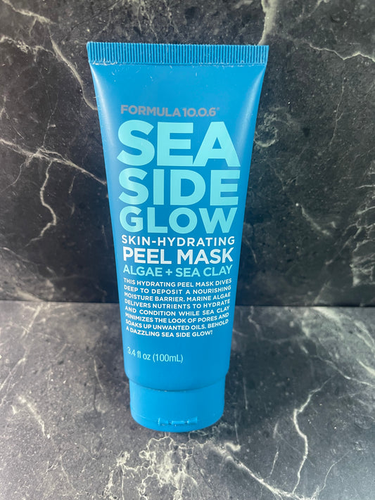 Formula 10.0.6 Sea Side Glow Skin Hydrating Peel Mask Algae Sea Clay 3.4 oz