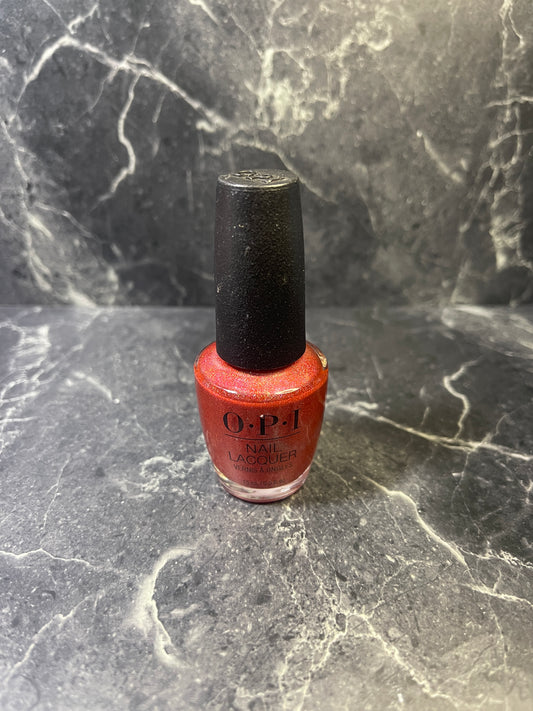 OPI Nail Lacquer HRN06 Paint the Tinseltown Red 15mL