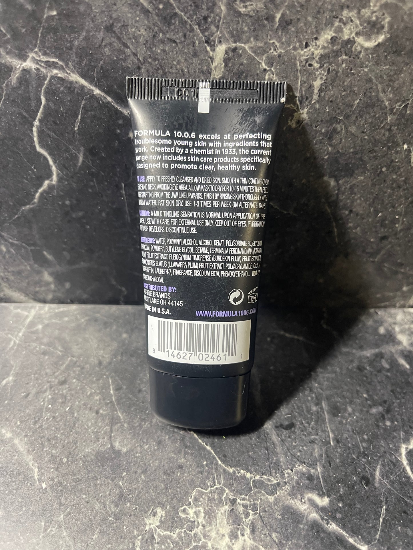 Formula 10.0.6 Draw It All Out Skin-Detoxing Peel Mask Charcoal Plum 1.0 fl oz