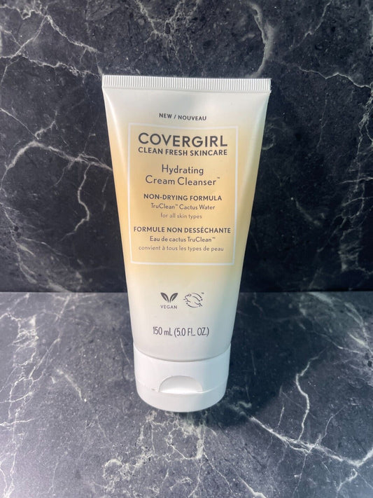 Covergirl Clean Fresh Skincare Hydrating Cream Cleanser Vegan, 5 oz