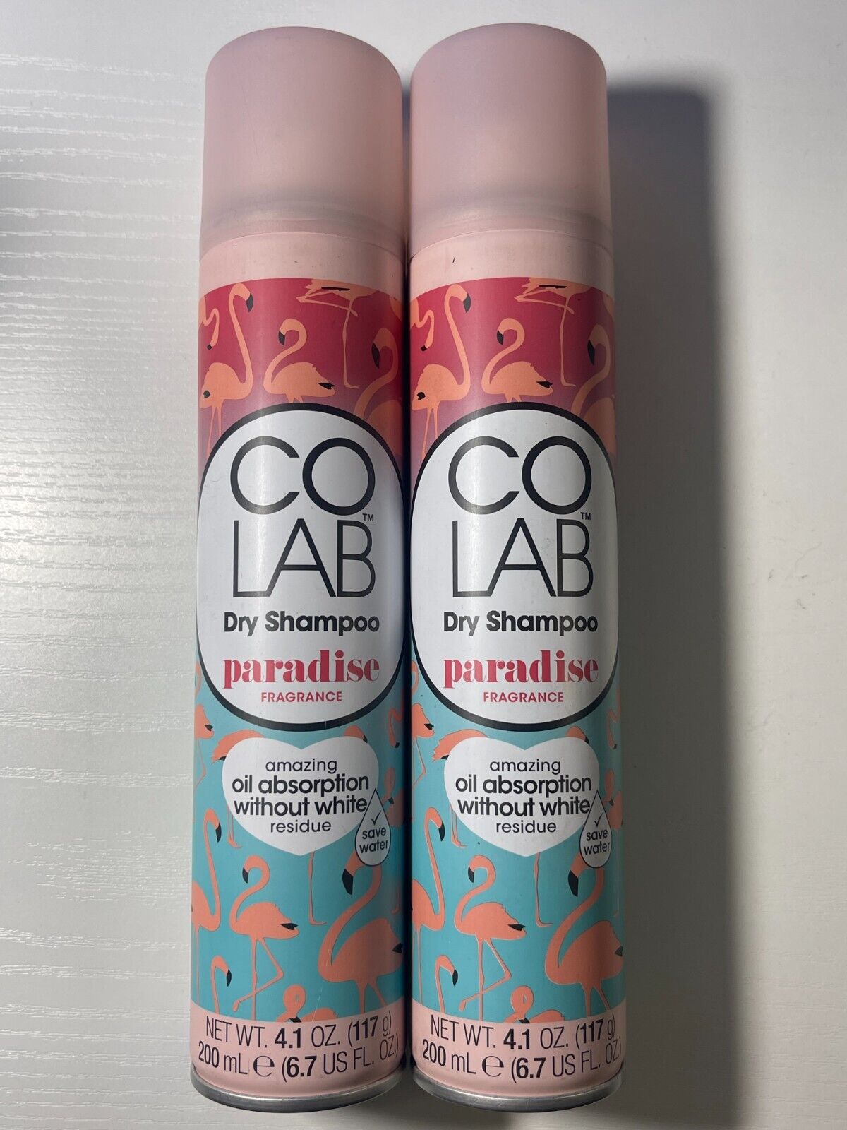 Co Lab Dry Shampoo Paradise Fragrance 6.7oz, 2 Pack