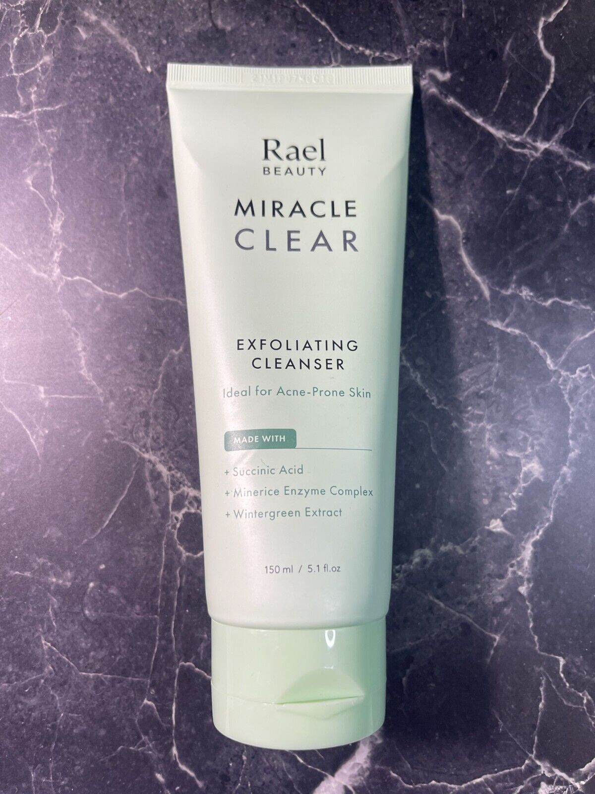 Rael Beauty Miracle Clear Exfoliating Cleanser, Gel Cream, and Barrier Cream