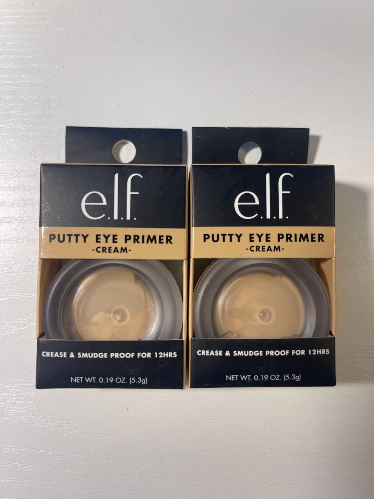 e.l.f. Putty Eye Primer eyeshadow Cream .19 oz New - 2 Pack