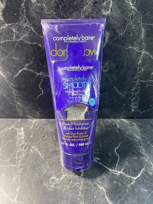Completely Bare Don't Grow There Body Moisturizer - Hair Inhibitor 6.7 oz & Gel