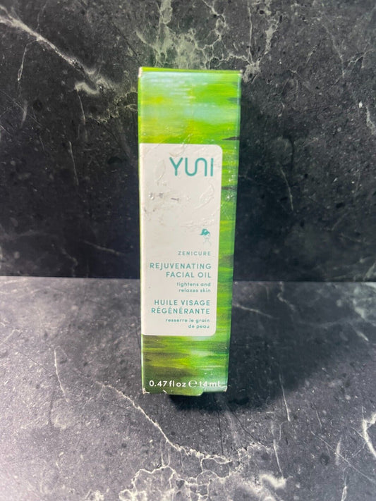 Yuni Zenicure Rejuvenating Facial Oil Tightens & Relaxes Skin 0.47 Oz