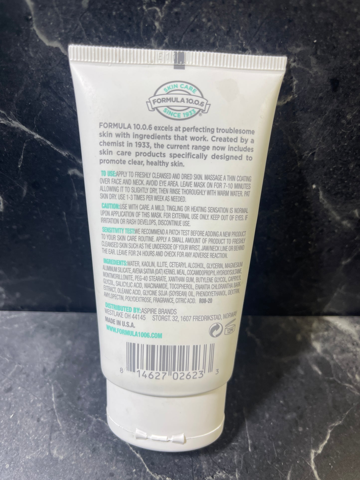 Formula 10.0.6 Renew So Smooth Oil-Controlling Clay Mask 2.5 oz