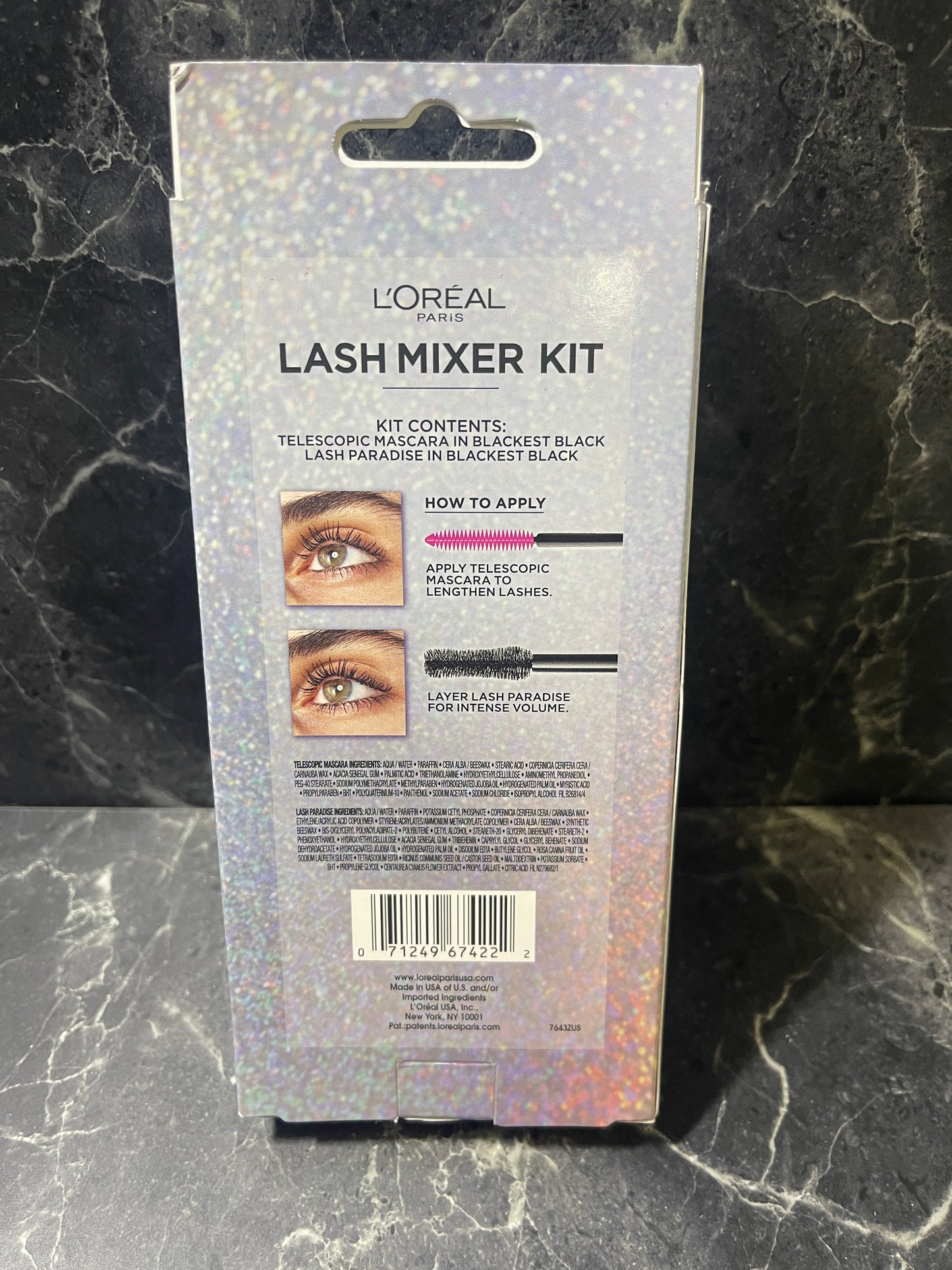 L'Oreal Lash Mixer Kit Extreme Length + Intense Volume