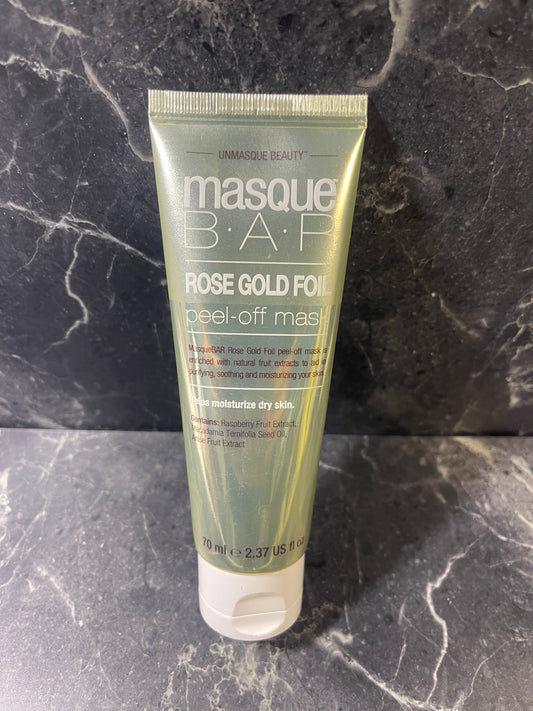 Masque Bar Rose Gold Foil Peel off Mask 2.37 oz