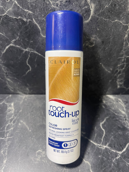 Clairol Root Touch-up Color Refreshing Hair Spray Dark to Medium Blonde 3.7 oz