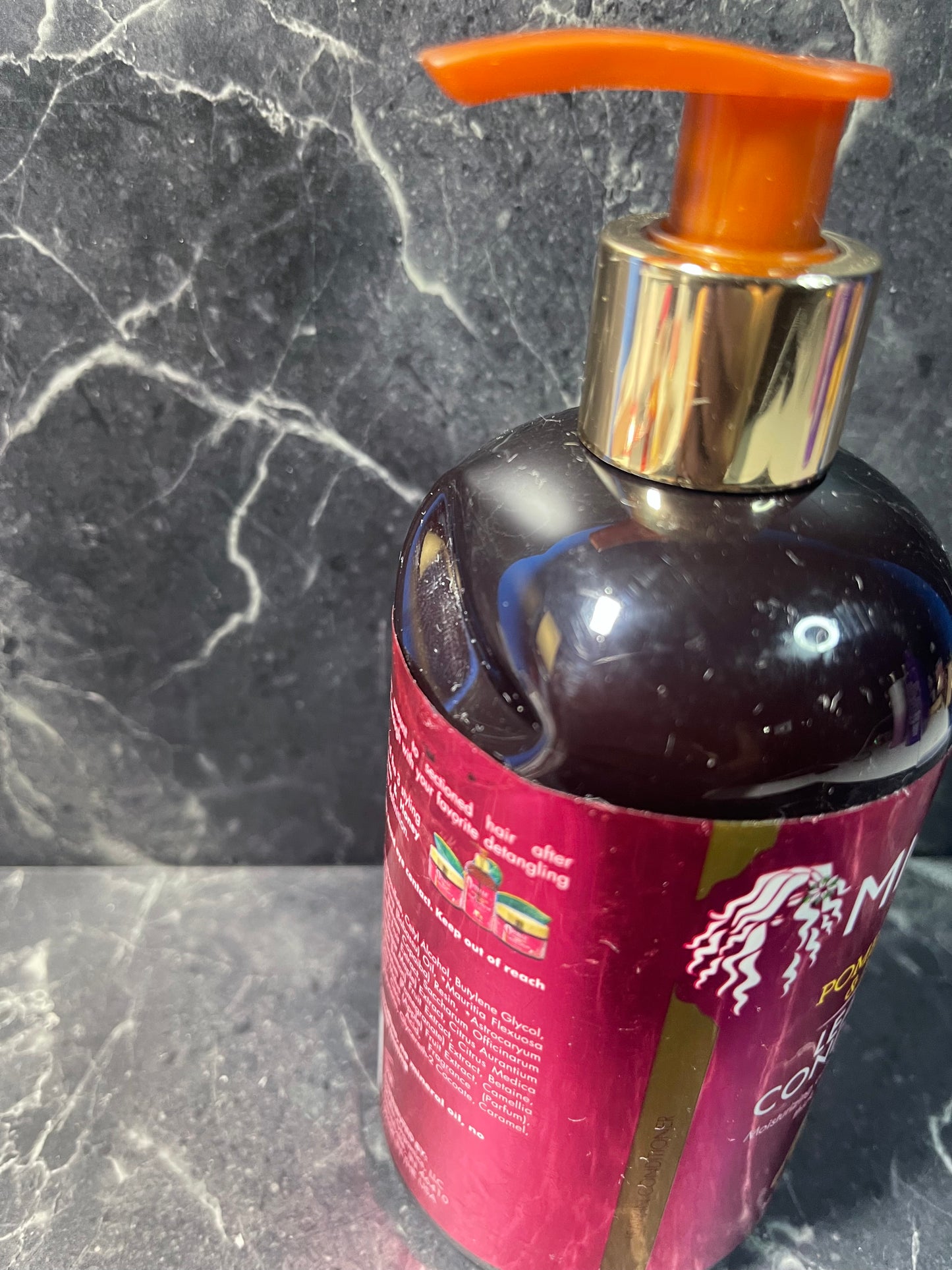Mielle Organics Pomegranate & Honey Leave-In Conditioner, Moisturizing Curl 12oz