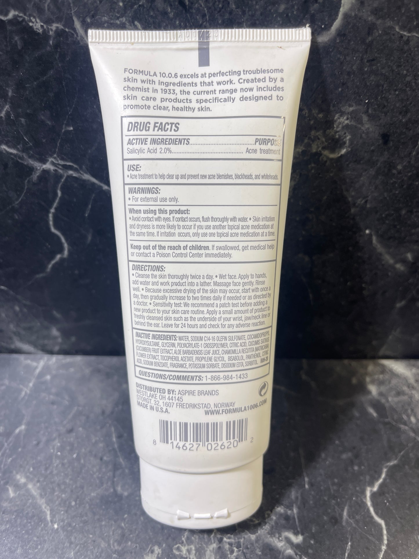 Formula 10.0.6 Start So Fresh Acne-Fighting Cleanser 3.4 oz