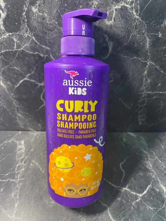 Aussie Kids Curly Shampoo Fruit Scented Paraben Free 16 oz