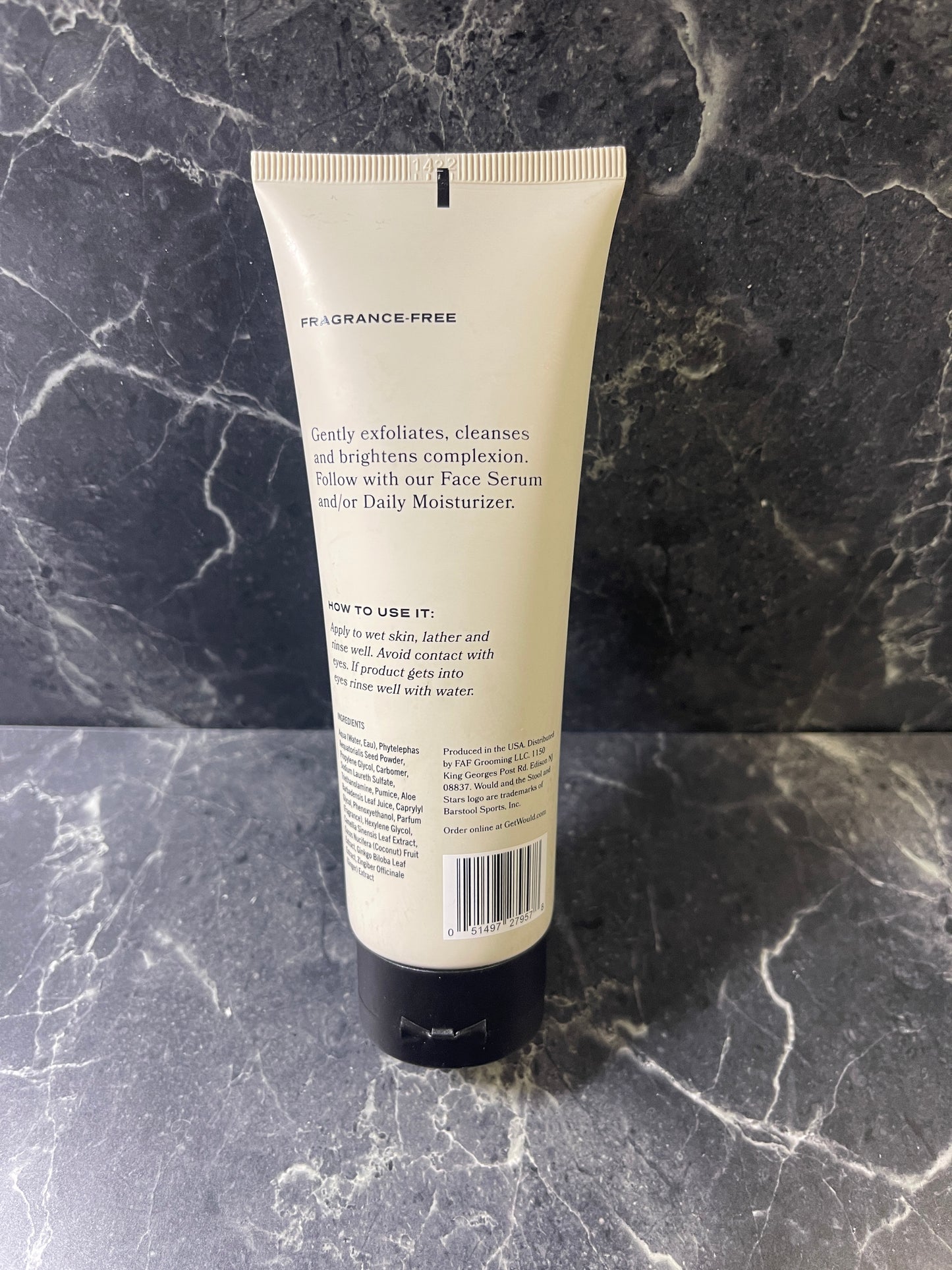 Would by Barstool Exfoliating Face Scrub 4 oz