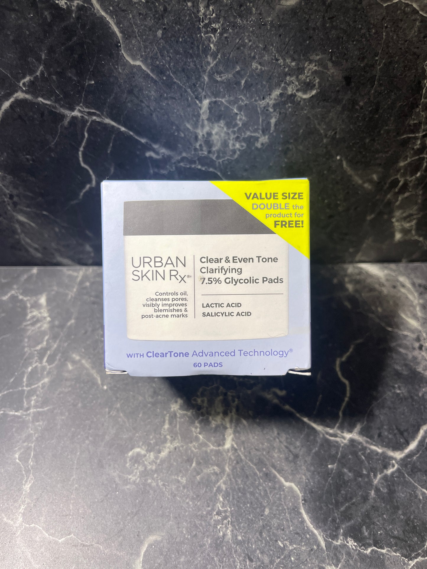 Urban Skin Rx Clear & Even Tone Clarifying Glycolic 60 Pads