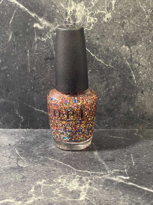 OPI Nail Lacquer HRN15, You had me at Confetti 0.5 oz