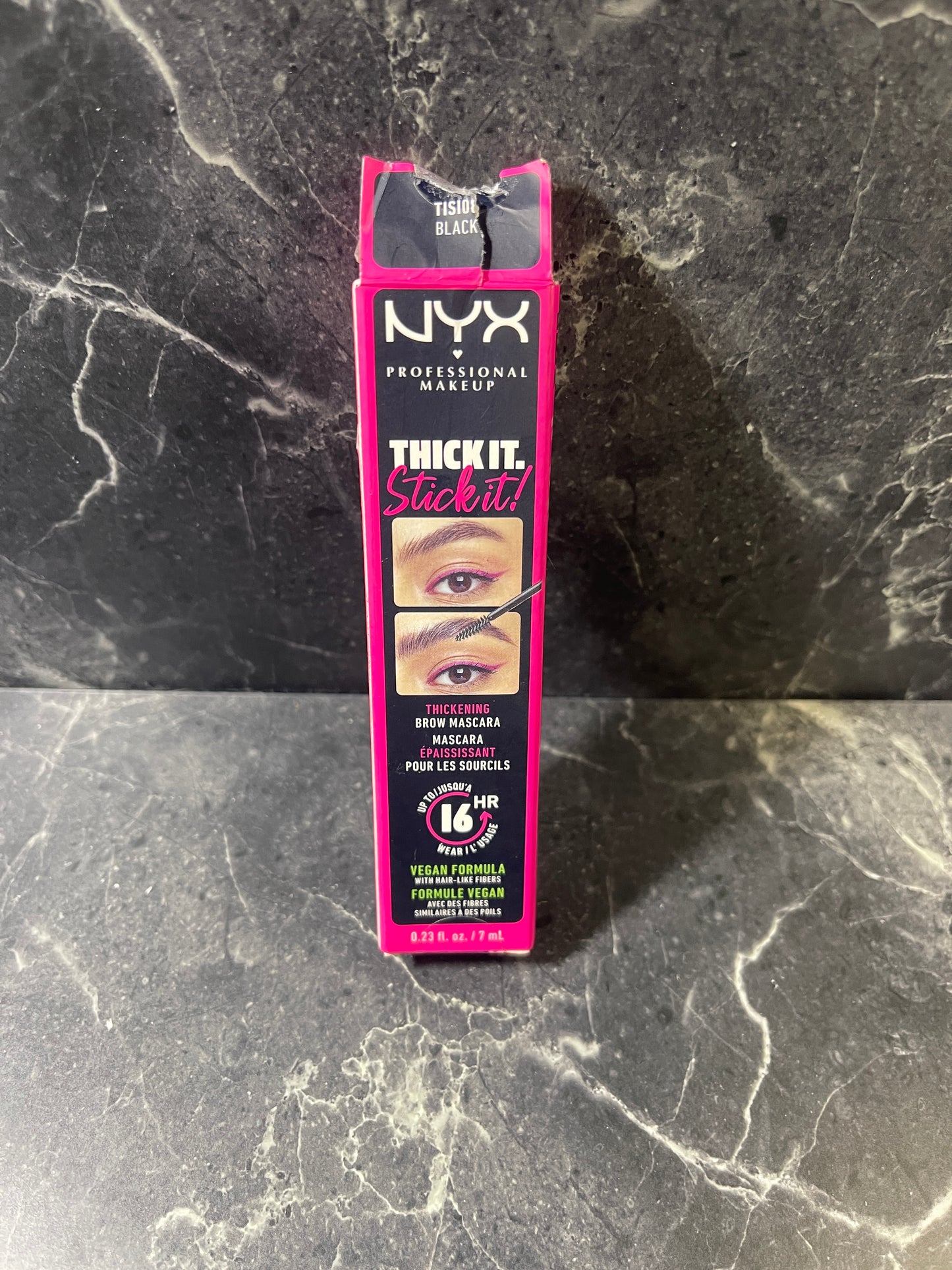 Nyx Slick it Thick it! Brow Mascara, TISI08 Black