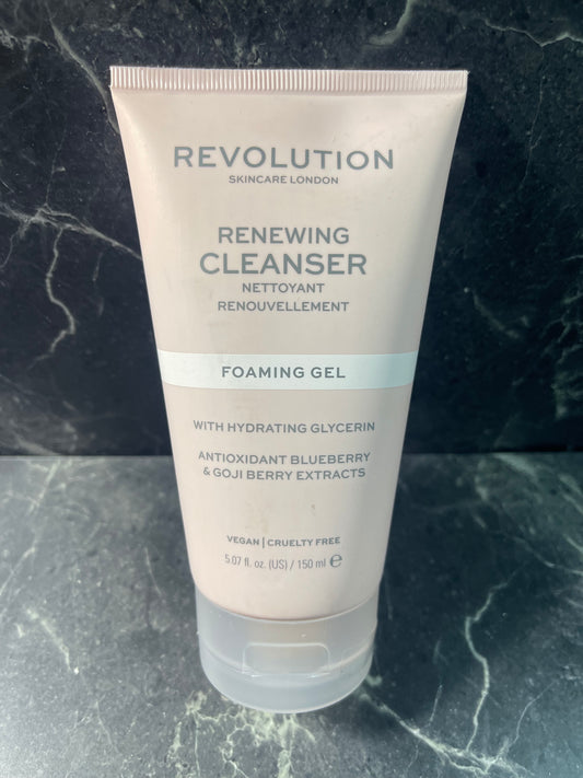 Revolution Skincare Renewing Facial Cleanser Foaming Gel 5.07 oz