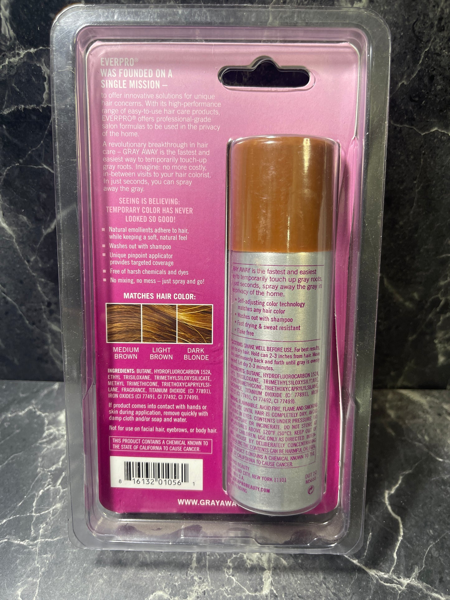 Everpro Gray Away for Women Light Brown 1.5 oz