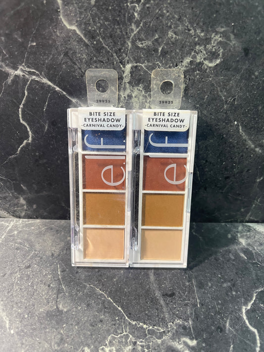 e.l.f. Bite Size Eyeshadow 29925 - Carnival Candy .12 oz NEW 2 Pack