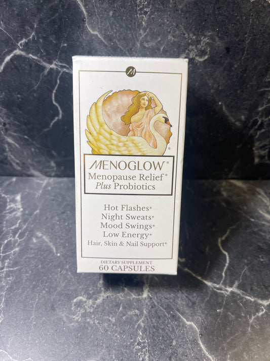 Menoglow Menopause Relief 60 Capsules Exp 6/24