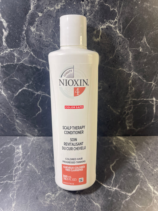 Nioxin 4 Scalp Therapy Conditioner Colored Hair Progressed Thinning 10.1 oz