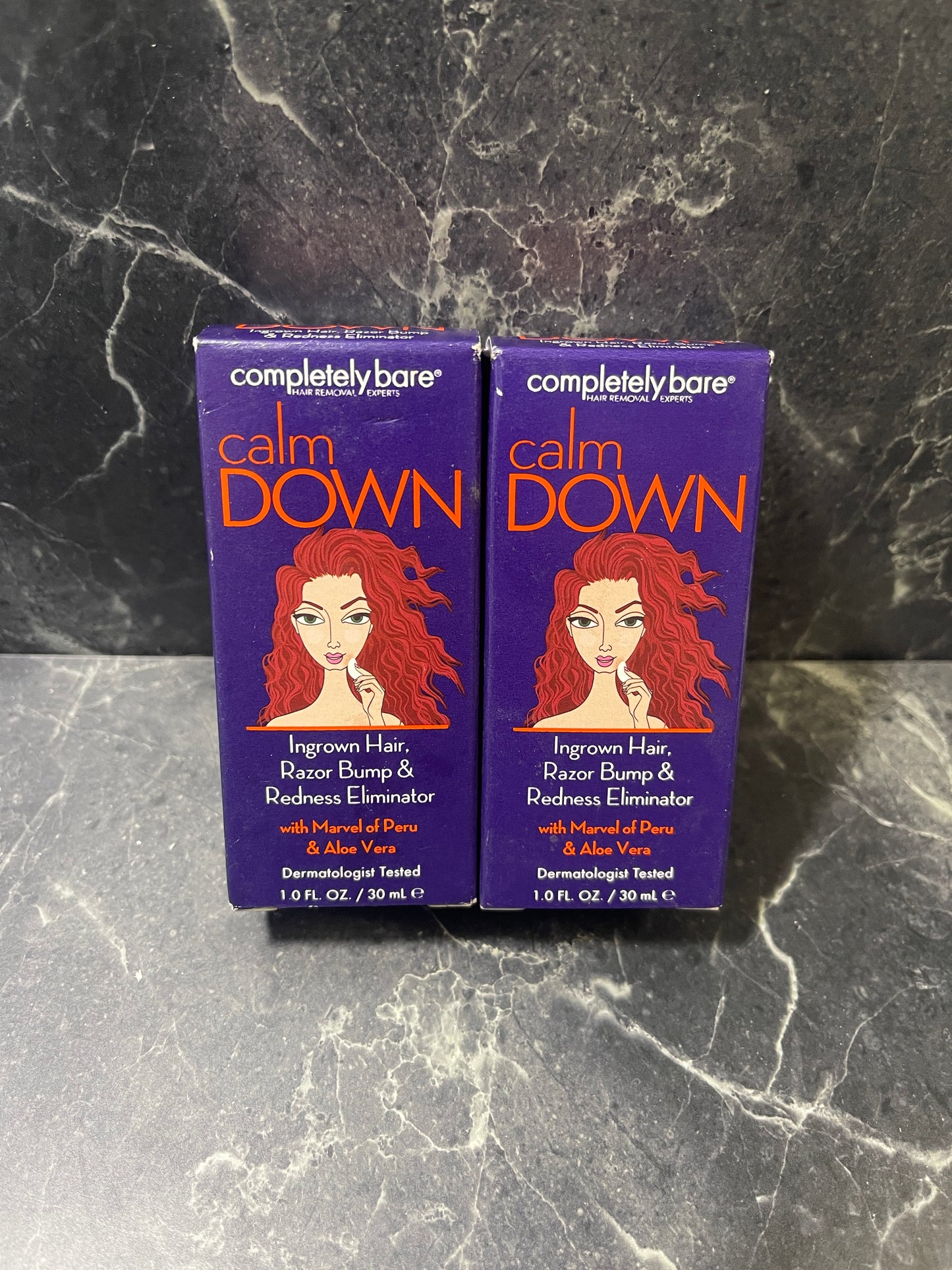 Completely Bare Calm Down Ingrown Hair Redness Eliminator 2 Pack