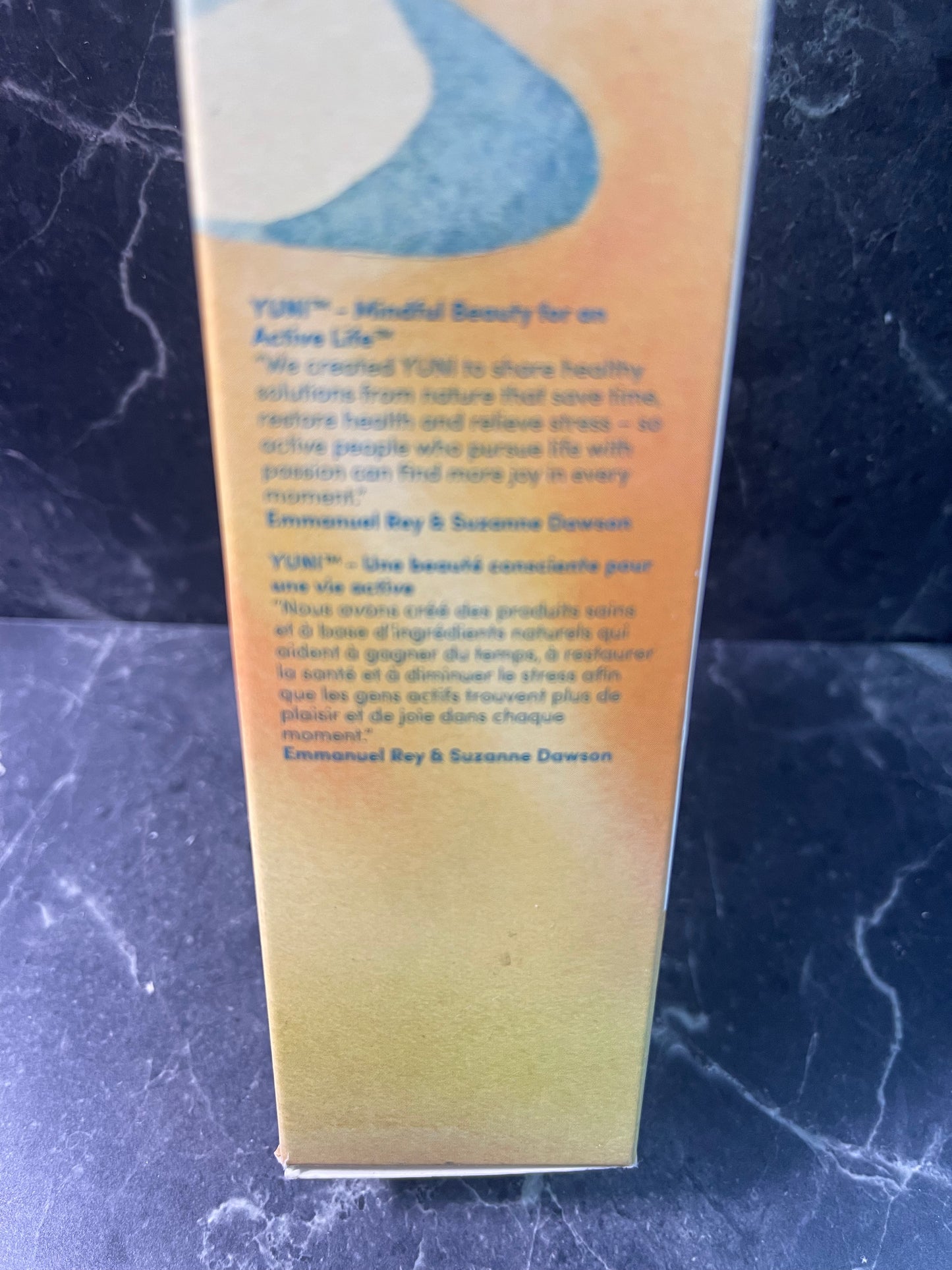 Yuni Glow with the Flow Refining Face & Body Scrub exfoliate 4 oz NEW