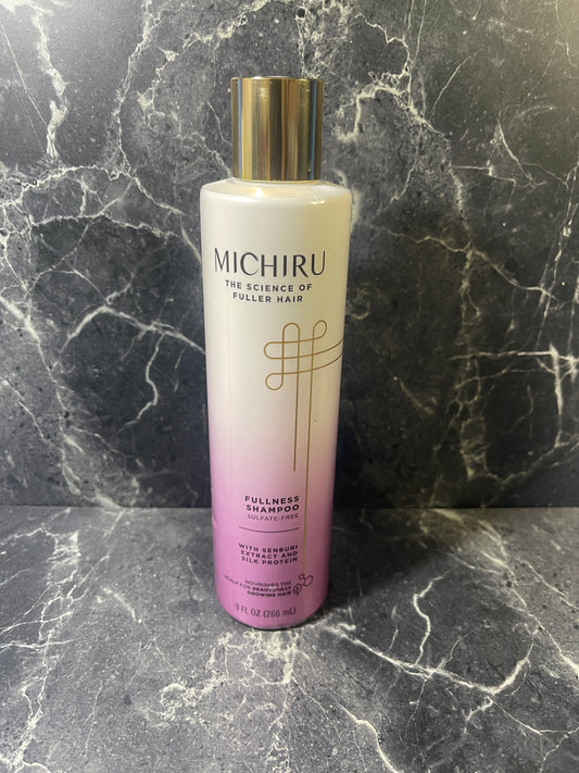 Michiru Fullness Shampoo with Senburi Extract 9 oz