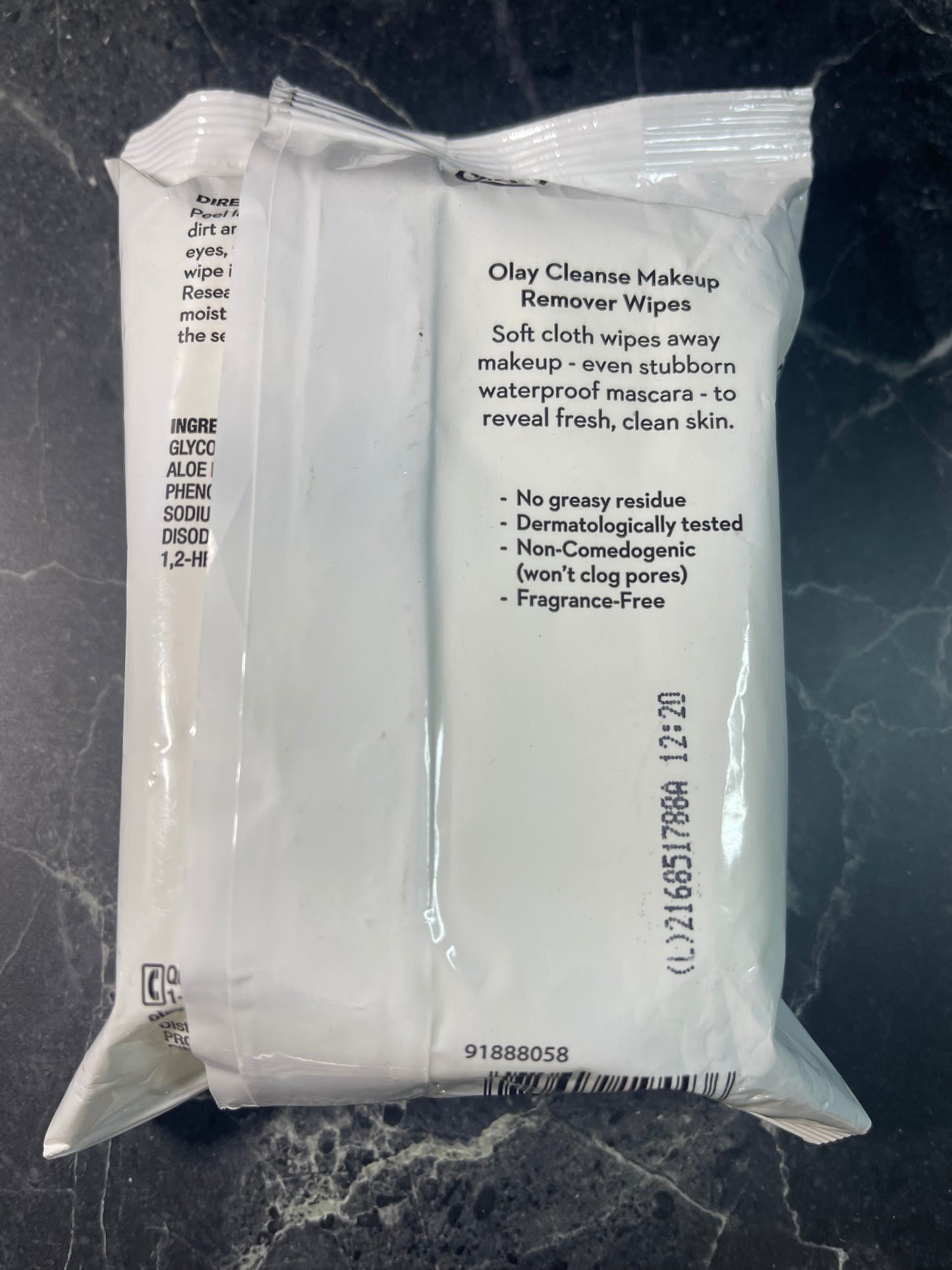 Olay Cleanse Makeup Remover Wipes Fragrance Free 25 towelettes