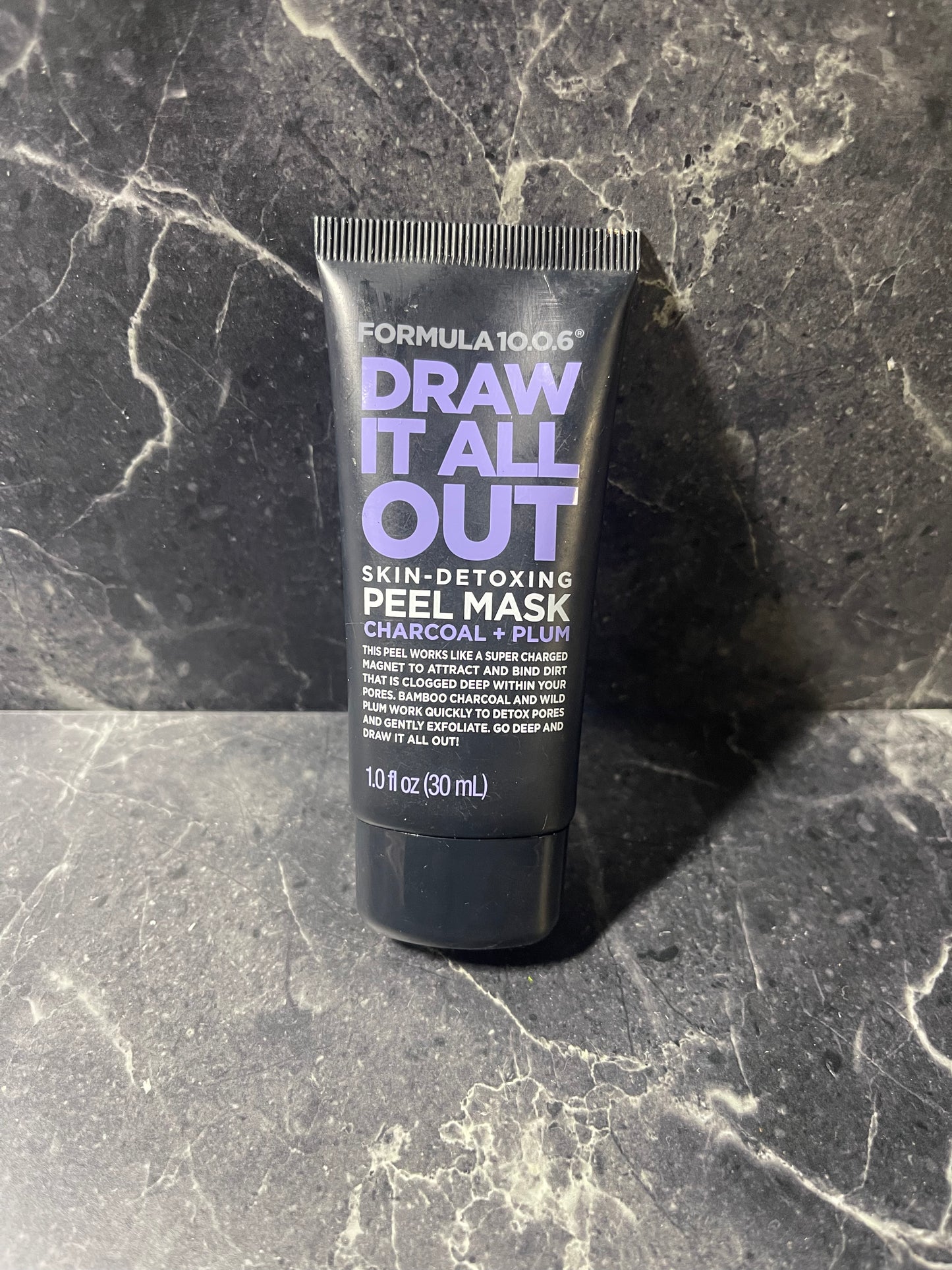 Formula 10.0.6 Draw It All Out Skin-Detoxing Peel Mask Charcoal Plum 1.0 fl oz