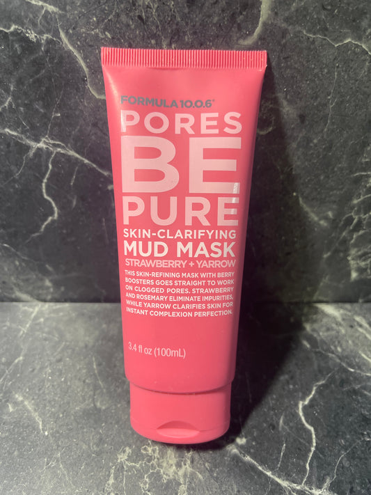 Formula 10.0.6 Pores Be Pure Skin Clarifying Mud Mask 3.4oz
