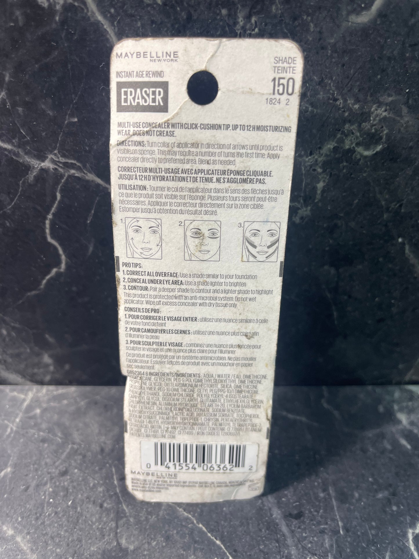 Maybelline New York Instant Age Rewind Eraser Concealer Shade 150